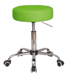 LZ 21SP židle lékařská, HR sedák, ekokůže zelená